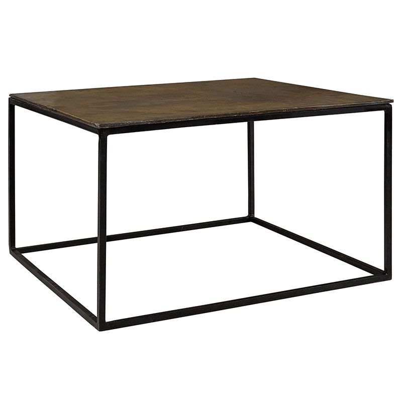 Artwood, Mille Sidobord Vintage Brass 60X60 Cm