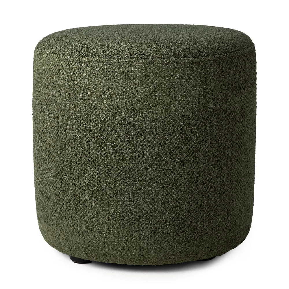 Ethnicraft, Barrow Pouf  Ø40 cm Pine Green