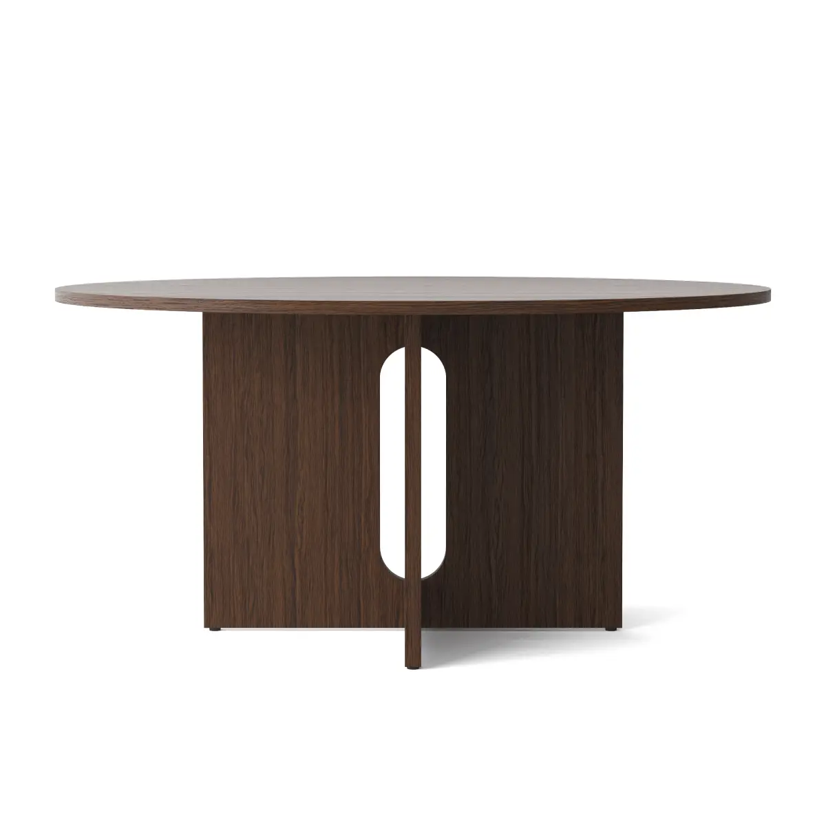 Audo CPH, Androgyne Matbord - Mörk Ek - Ø150 cm
