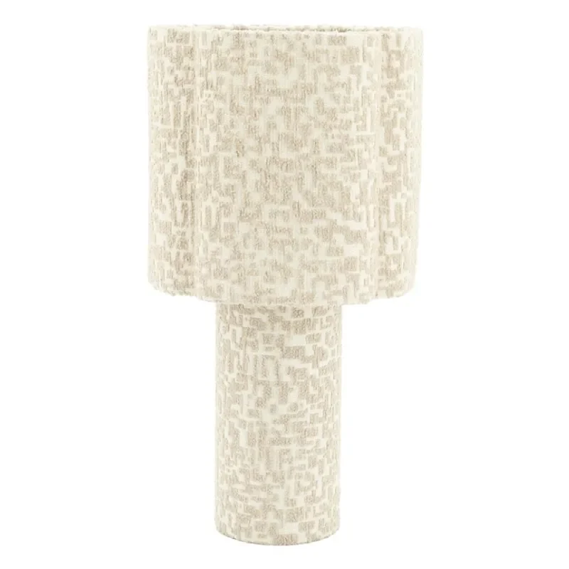 i lampa 25,5x25,5x49 cm taupe