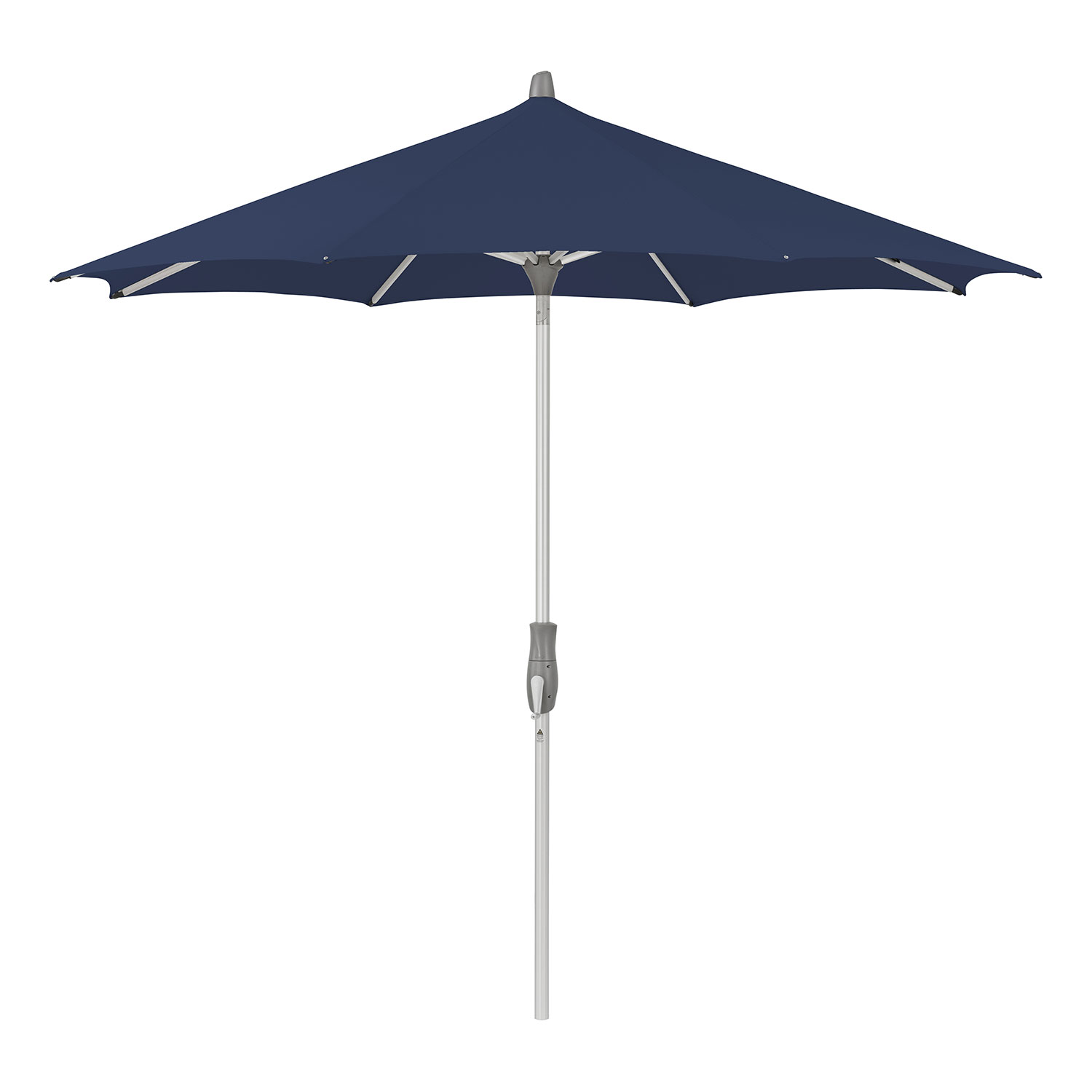 Glatz Alu-twist parasoll 270 cm kat.5 530 atlantic