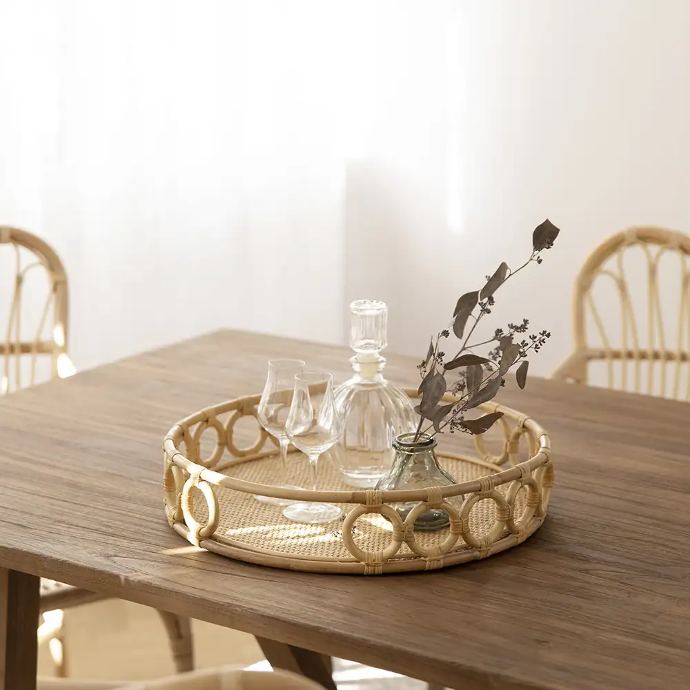 Mira bricka Ø45 cm  Natur