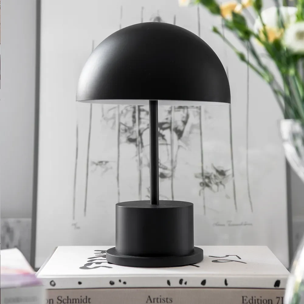 Riviera portabel lampa Black