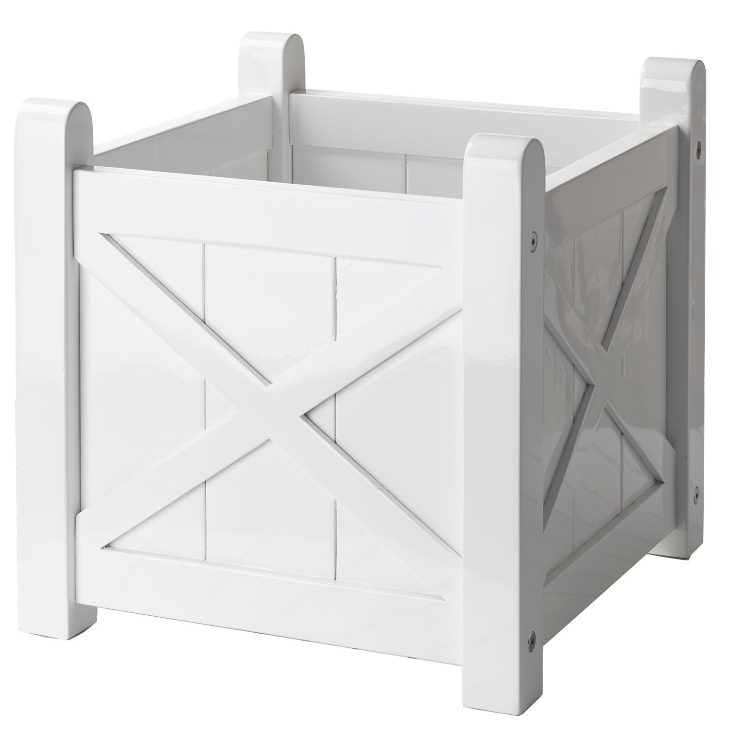 Cinas, Rosenborg planteringskärl vit