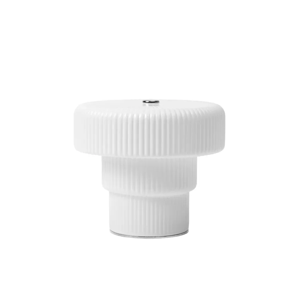 Munblåst Portabel Dimbar LED-Bordslampa Ripple