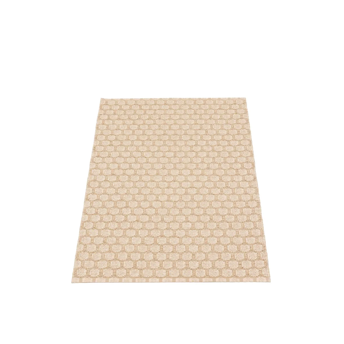 Pappelina, Vändbar Plastmatta MIMI Beige/Vanilla 70x120 cm