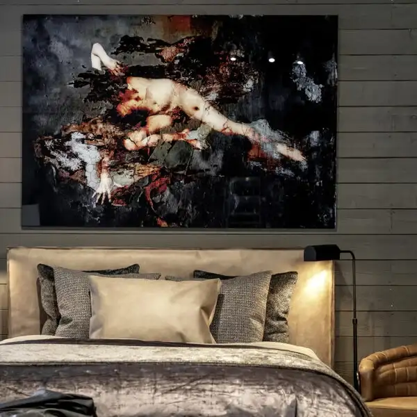 Väggdekor Corrosive 120x80 cm