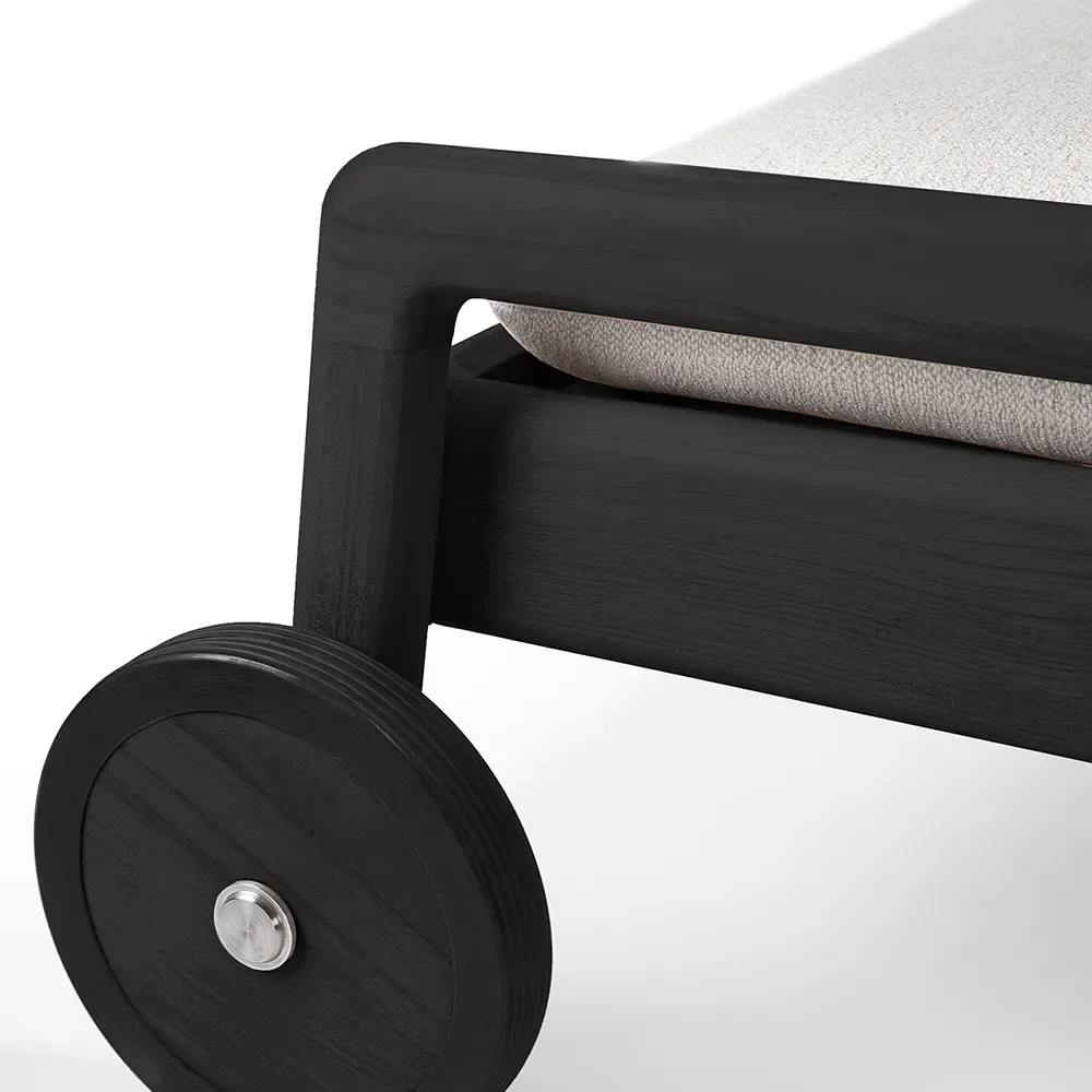 Jack Solsäng Black/Off White tunn dyna