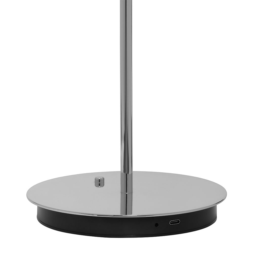 Asteria Move Monochrome Portabel lampa Silver