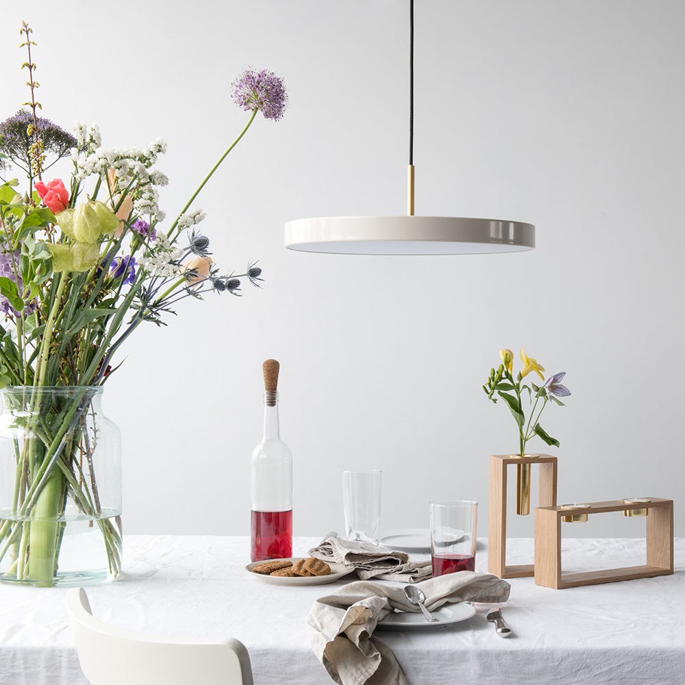 Asteria Pendellampa Mini Ø31 cm Pearl White