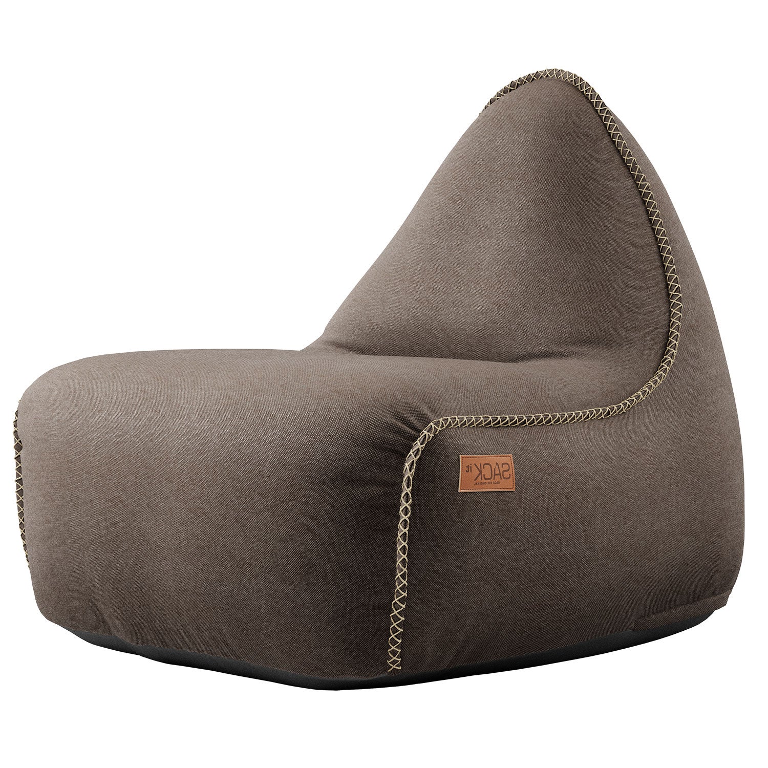 Sackit, Canvas loungefåtölj brun