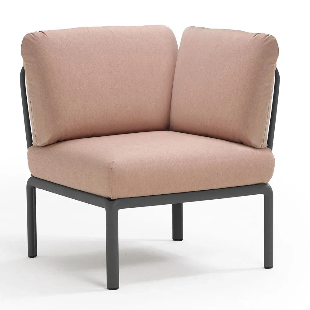 Nardi, Komodo hörndel Antracite - Rosa Quarzo