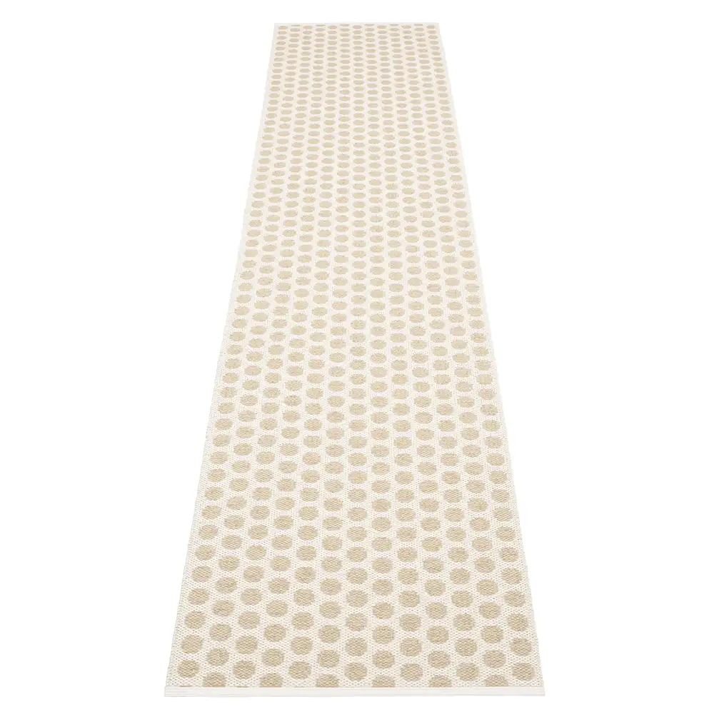 pappelina, noa matta 70x350 cm beige/vanilla