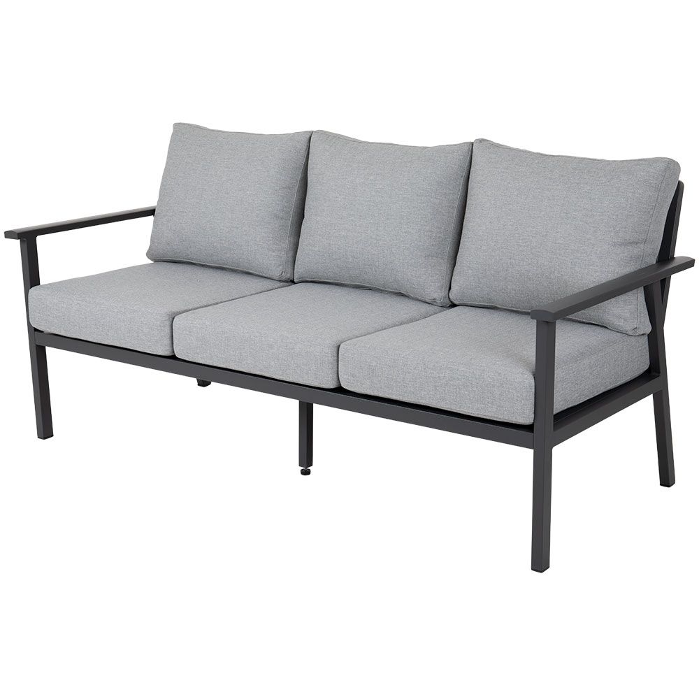 Brafab Samvaro 3-sits soffa antracit / grå