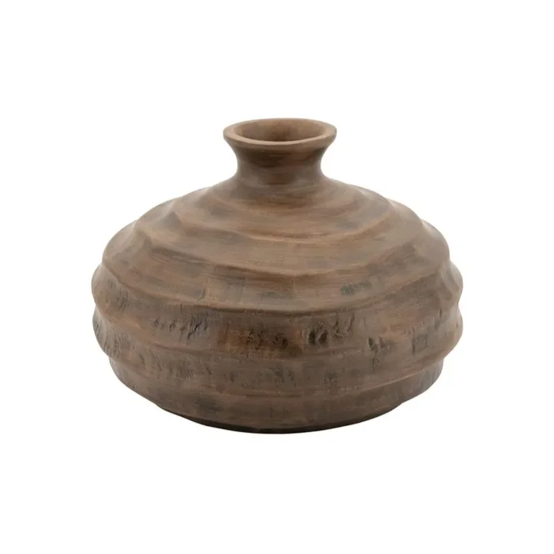 Ribera small 20,5x20,5x15 cm Polyresin Brun