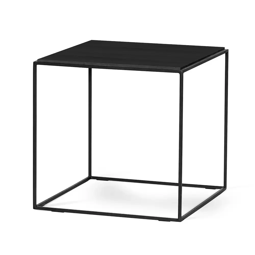 torkelson, lime soffbord 50x50 cm svart
