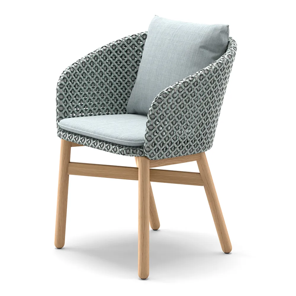 Dedon, Mbrace karmstol med teak AW6 teak 0205 baltic 0141