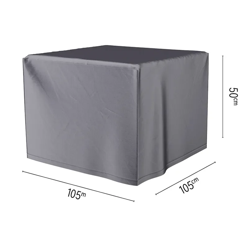 Möbelskydd Lounge Coffee, Fire table 105x105x50 cm cm Anthracite