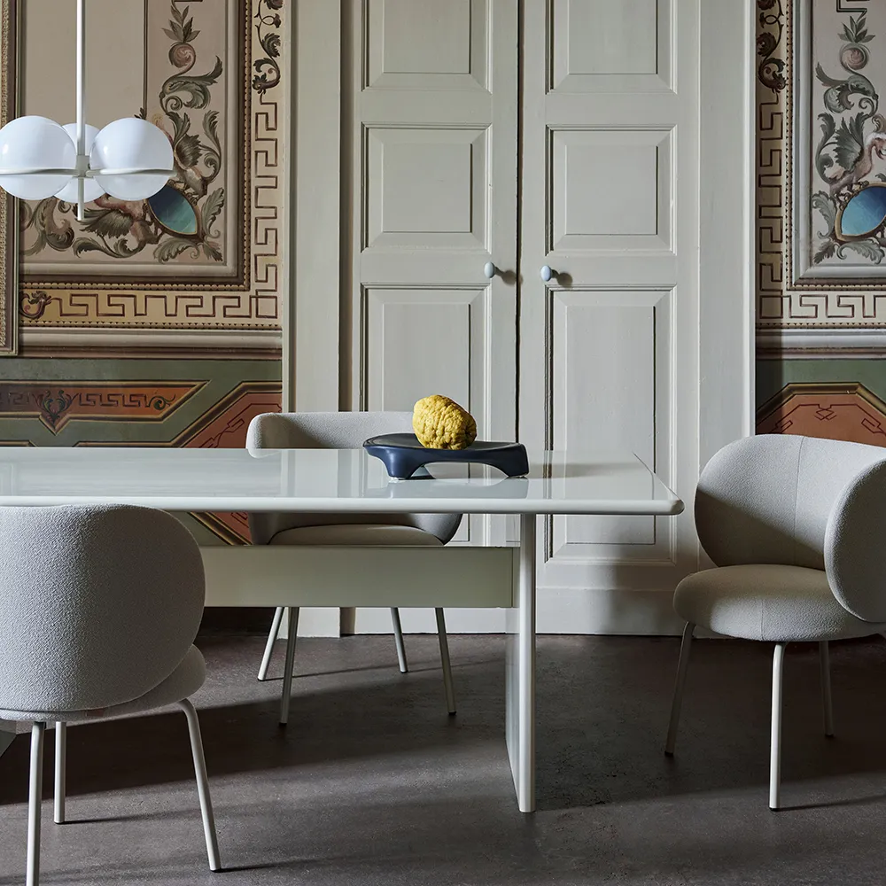 Rink Matbord 200x90 cm - Eggshell