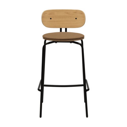 Curious Barstol Ek/Svart Sugar Brown