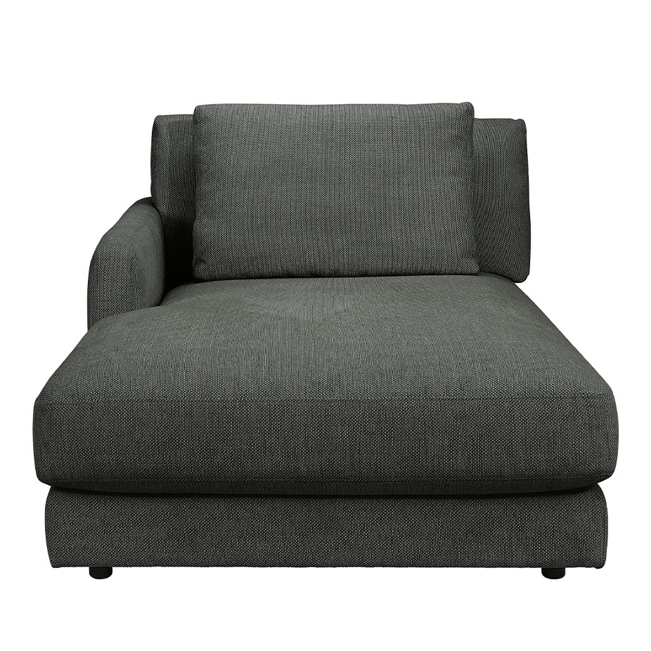 Reno Chaise Lounge Vänstersektion Quiet Anthracite