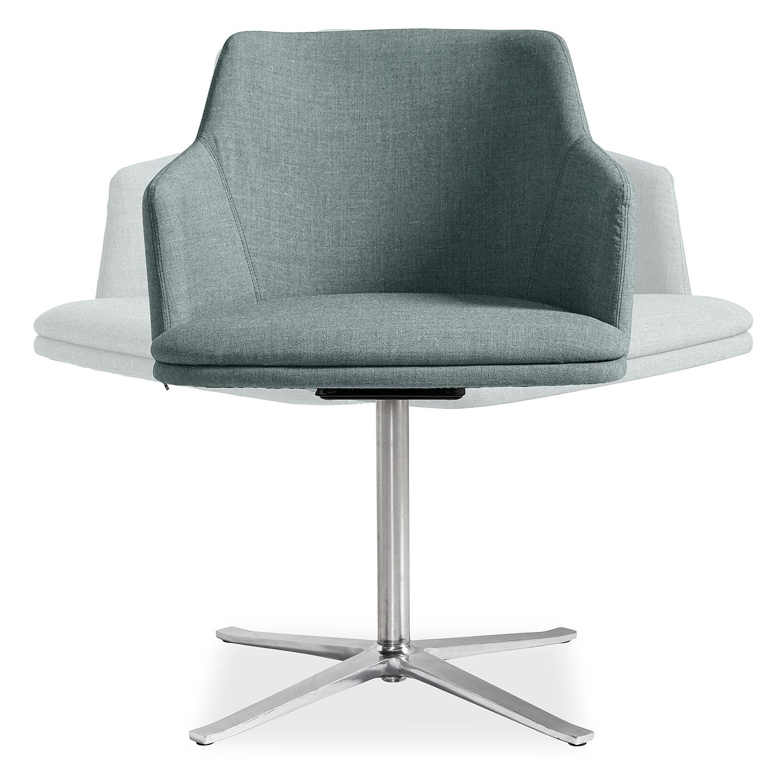 Sm55 Snurrstol med tyg i kategori 1