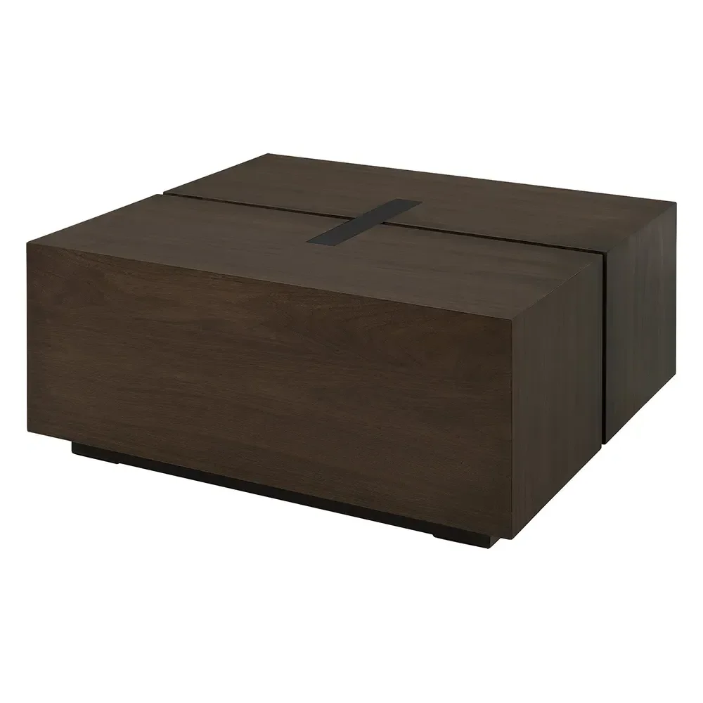 artwood, maddox soffbord 80x80 cm brun