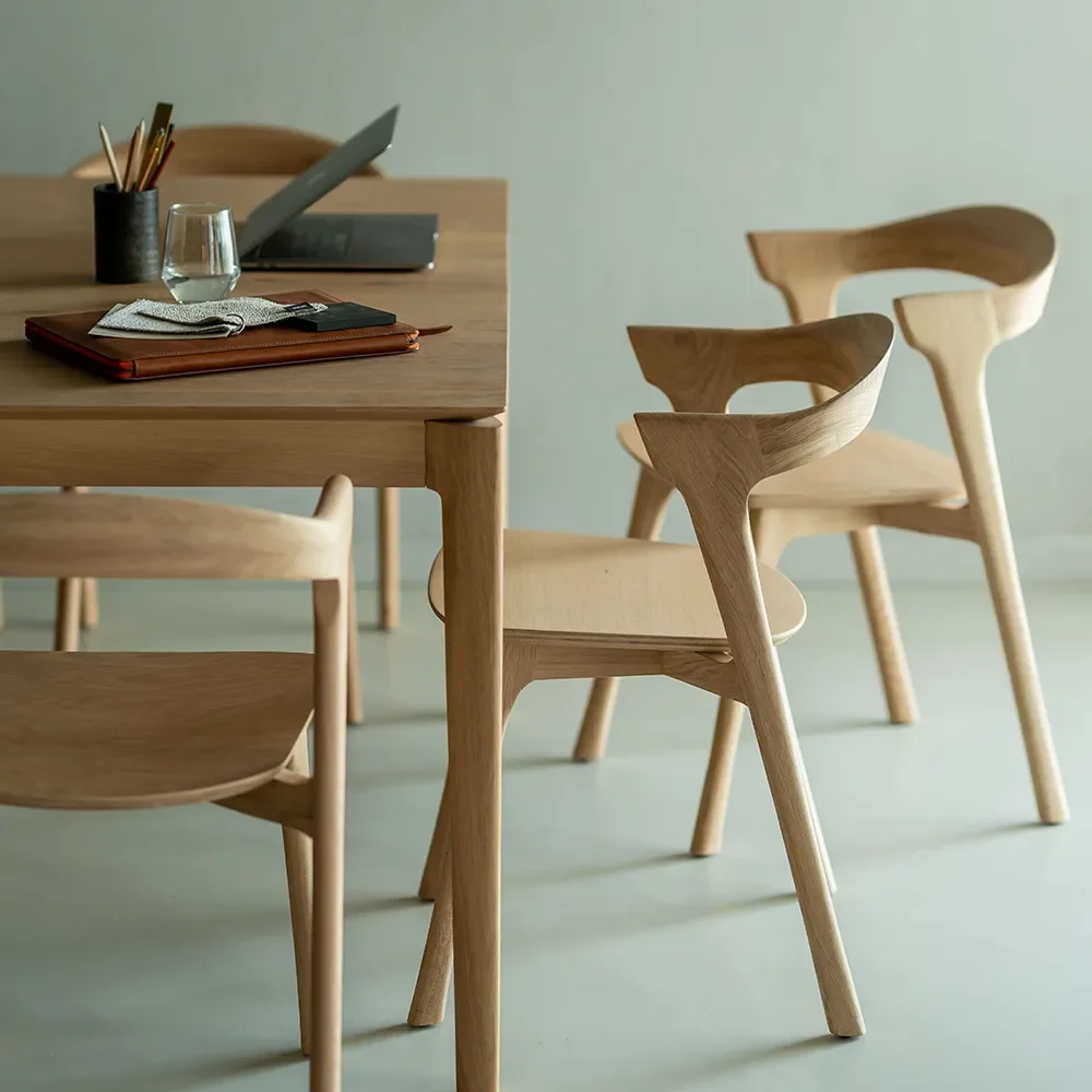 Bok Matbord 145x145 cm Ek