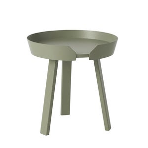 Around Soffbord Ø45 cm- Dusty Green 