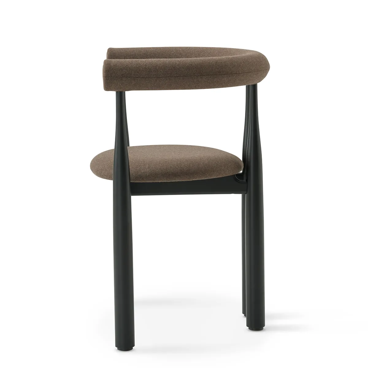 Stoppad Karmstol Bukowski Black Wooly