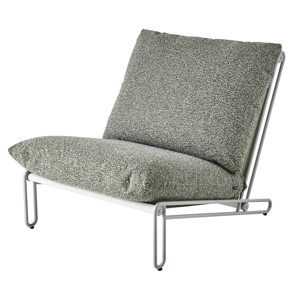 brafab, blixt fåtölj ljusgrå/teddy verde