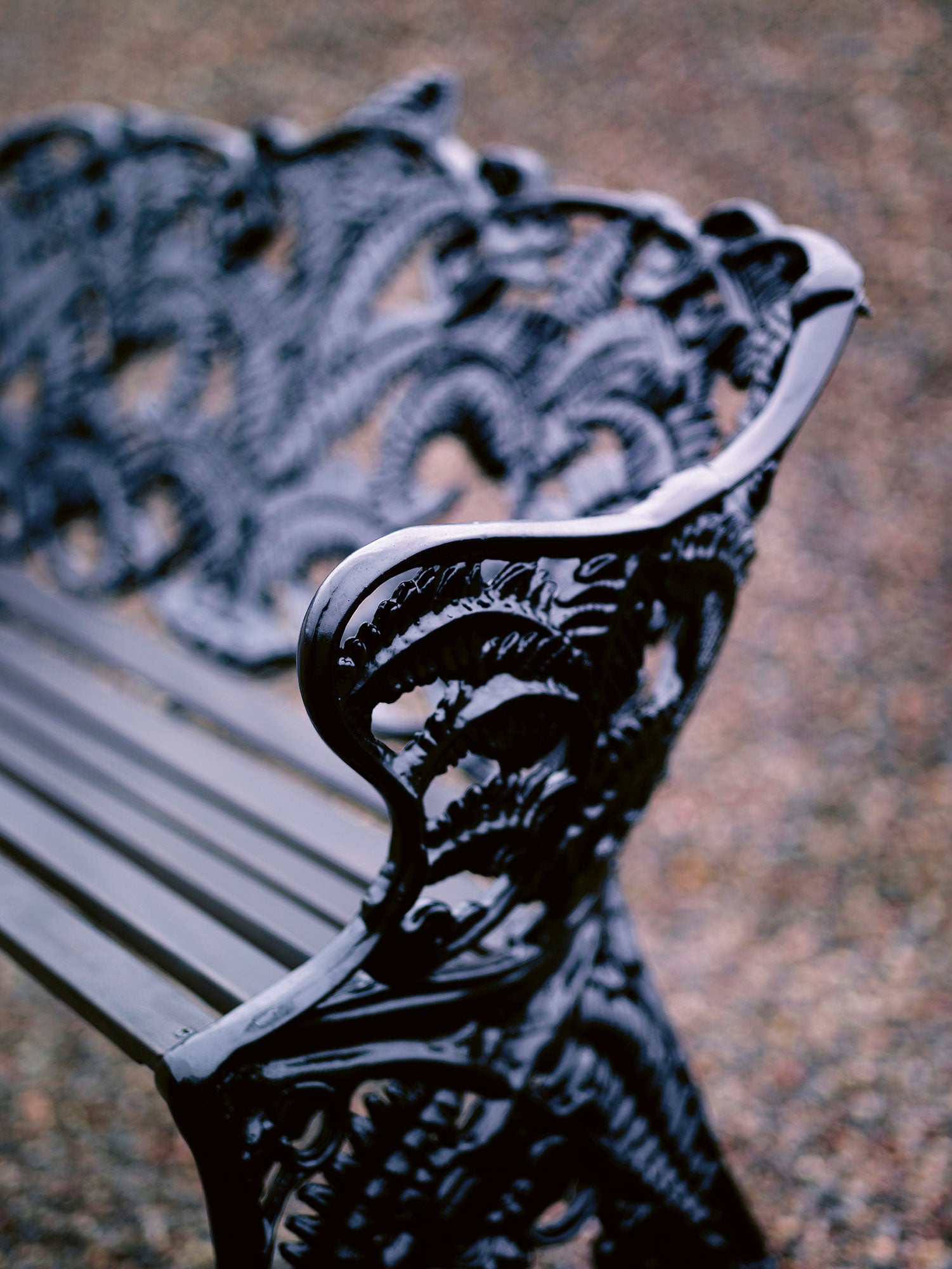 Classic soffa gavlar: grön / virke: vitlackerad furu