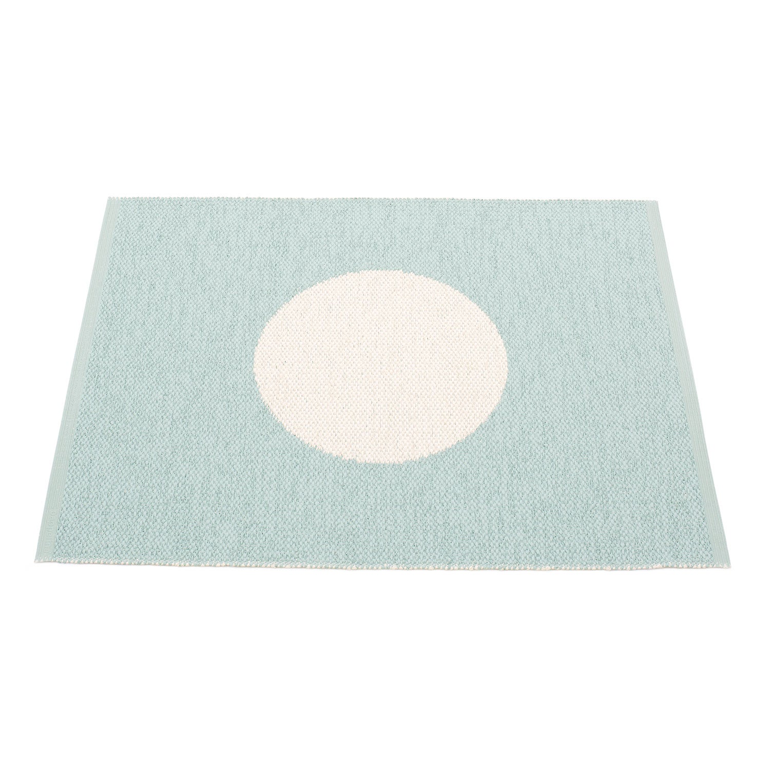 Pappelina, Vera matta 70x90 cm small one pale turquoise / vanilla