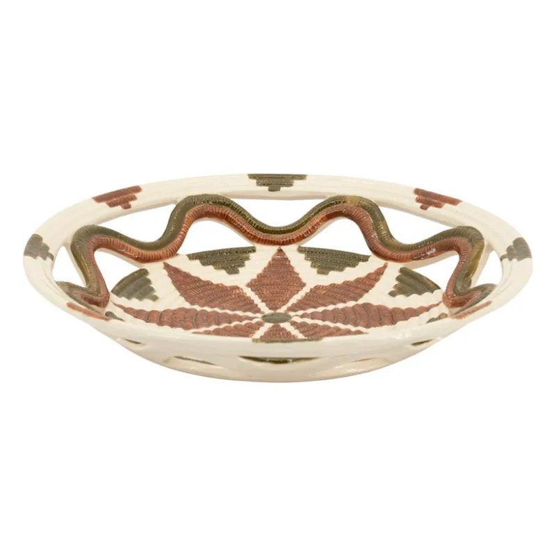 Vloom Skål 29,5x29,5x6,8 cm Lergods Multicolour
