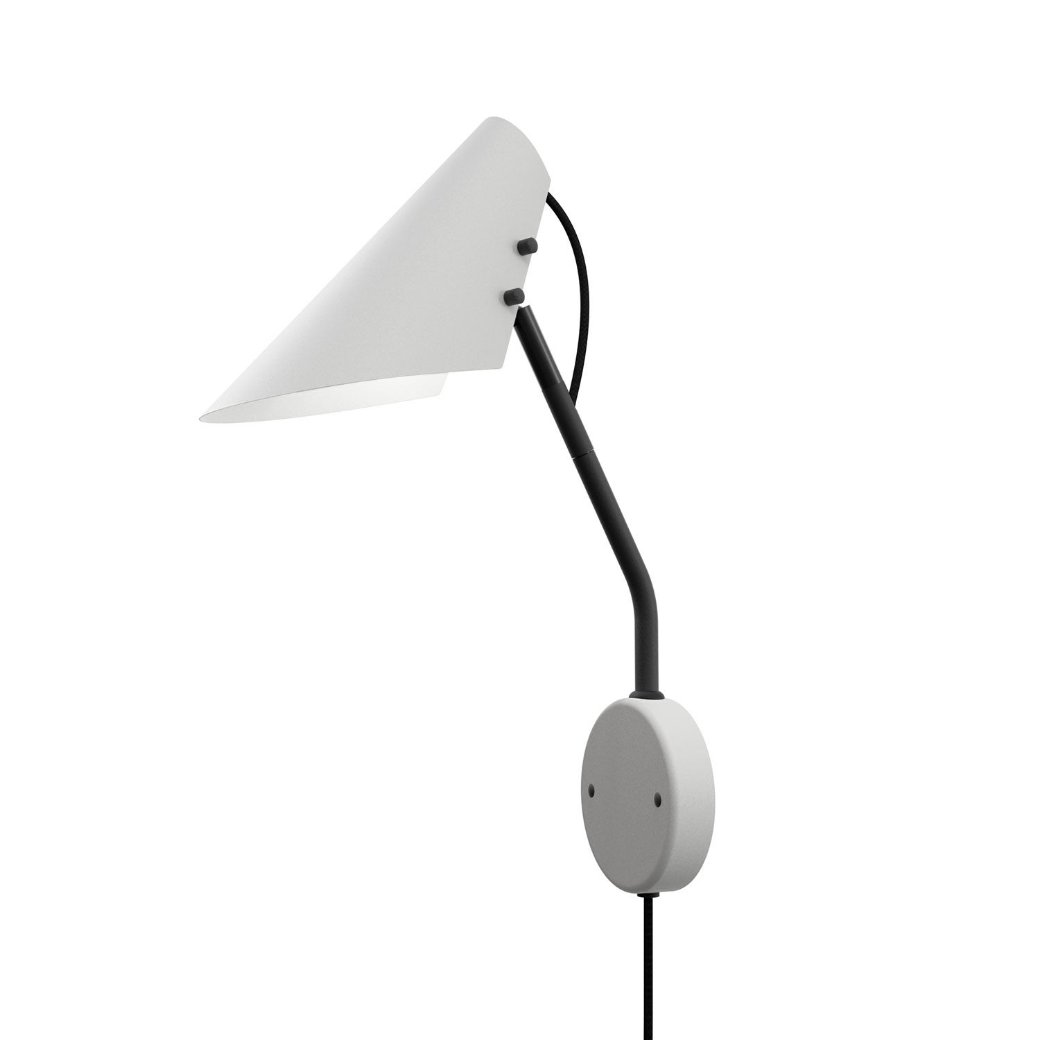 Belid, Vincent Vägglampa Svartstruktur/Vitstruktur