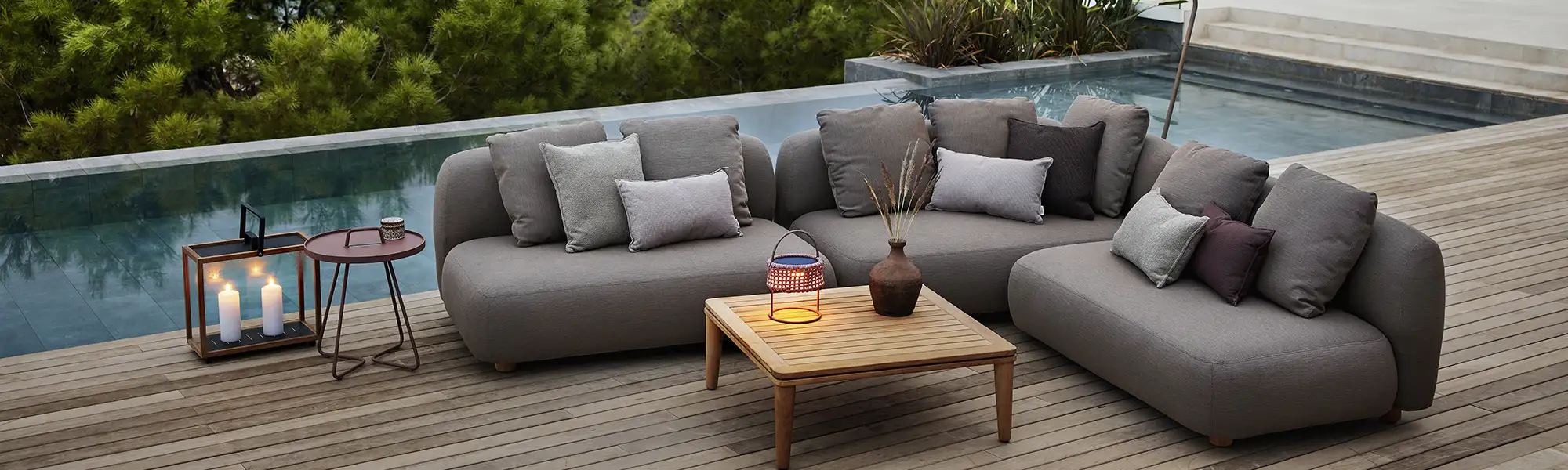 Capture schäslong Taupe