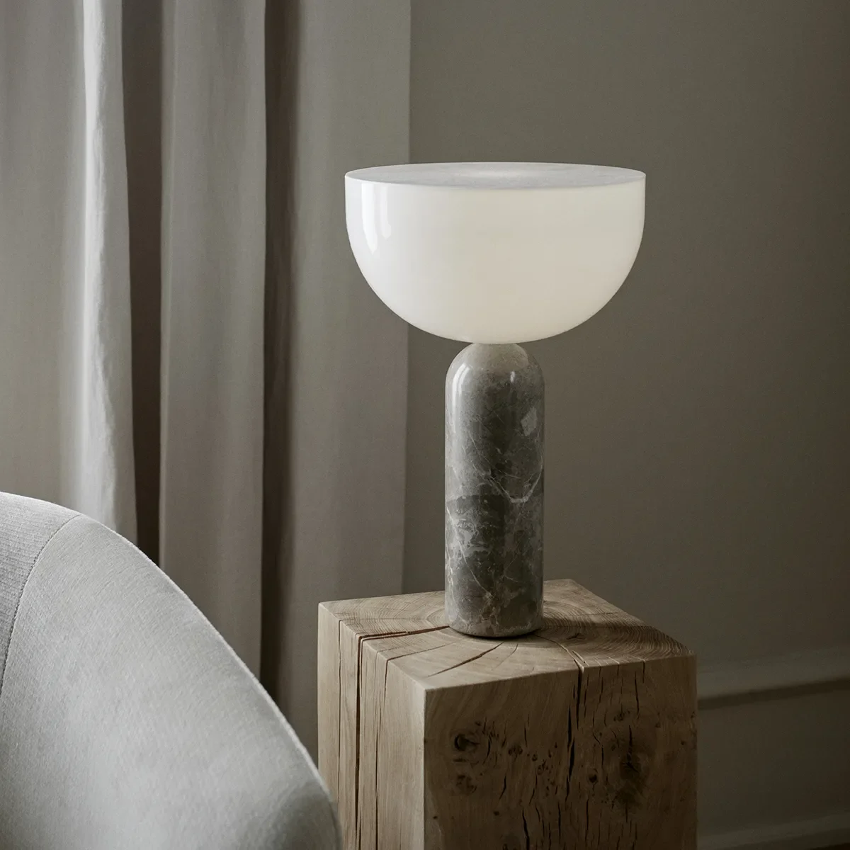 Kizu Bordslampa Large Gris du Marais EU