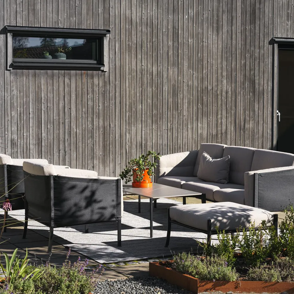 Delux Soffa Teddy Beige/ Svart