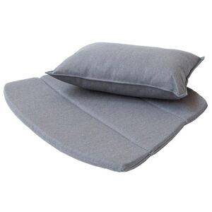 Breeze Dynset Loungestol Grå, Sunbrella Natte 