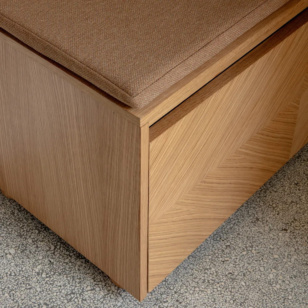 Förvaringsbänk Hideaway Rut – White Sands