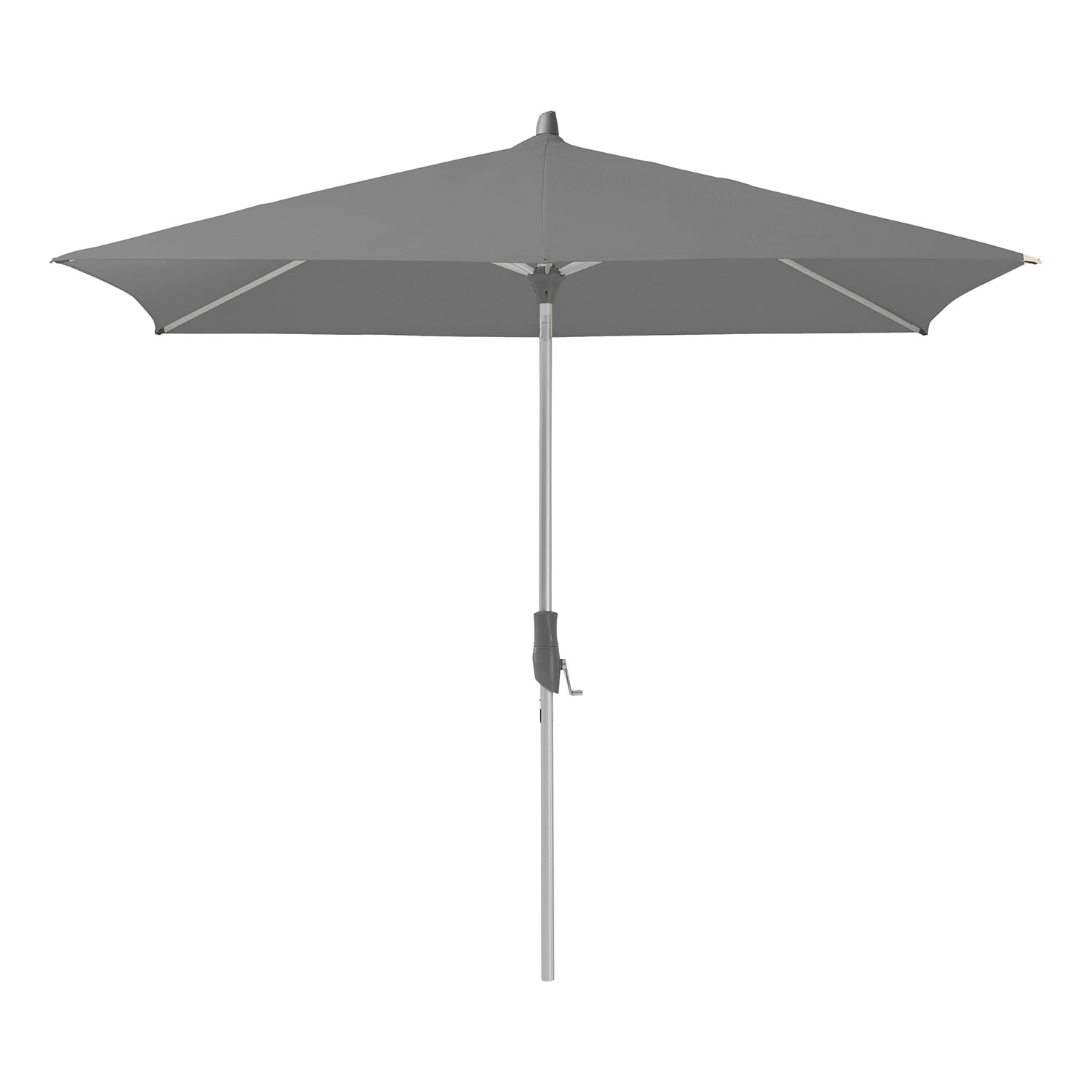 Glatz Alu-twist parasoll 250×200 cm kat.4 420 smoke
