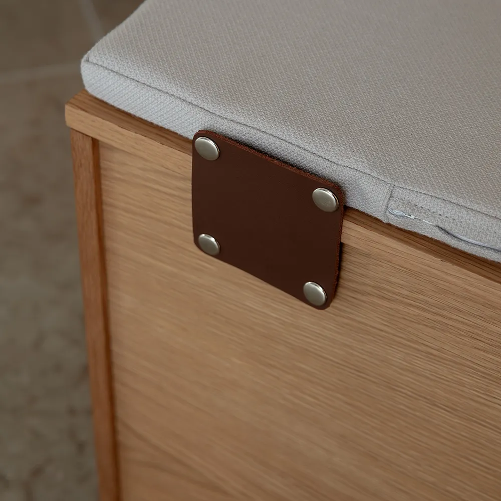 Förvaringsbänk Hideaway Ek – Sterling