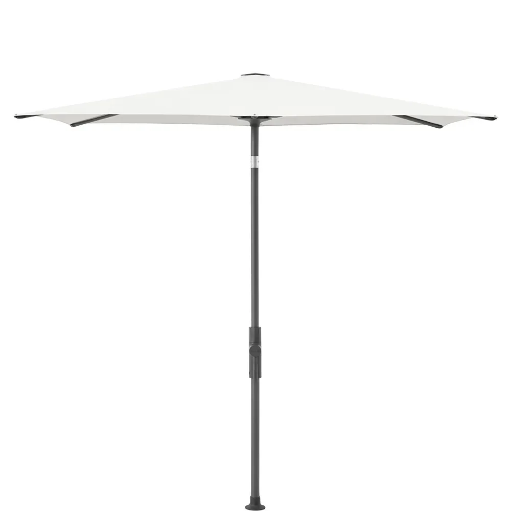 Glatz, Twist parasoll 250x200 cm anthracite Kat.5 510 White