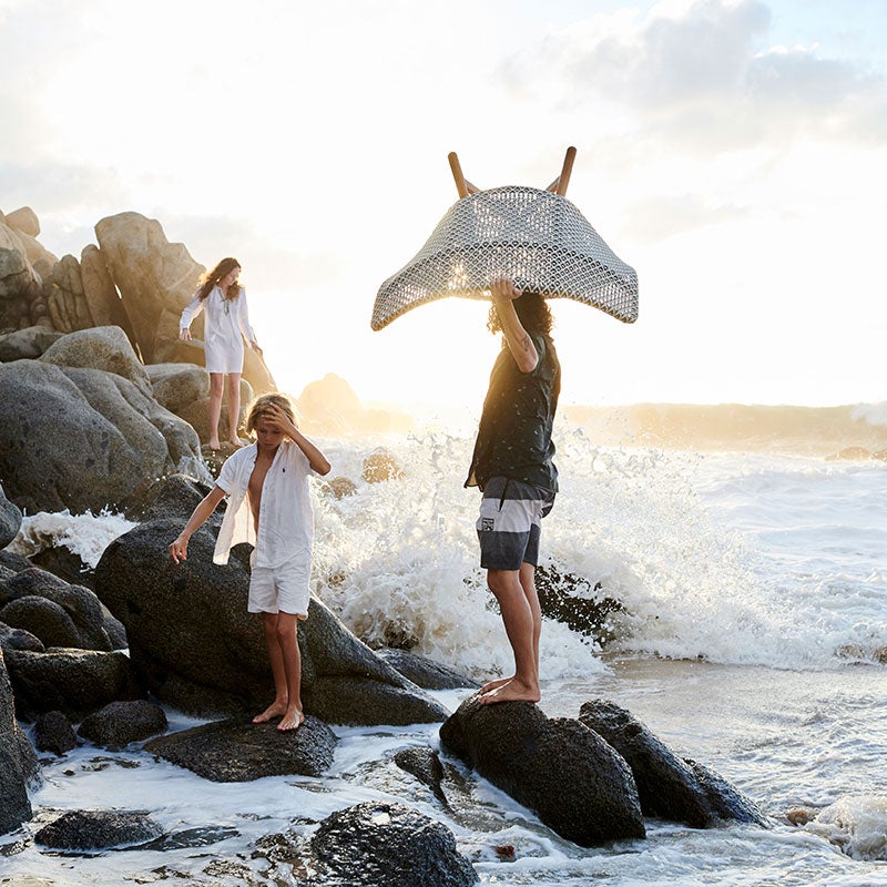 MBRACE loungestol låg ARABICA 