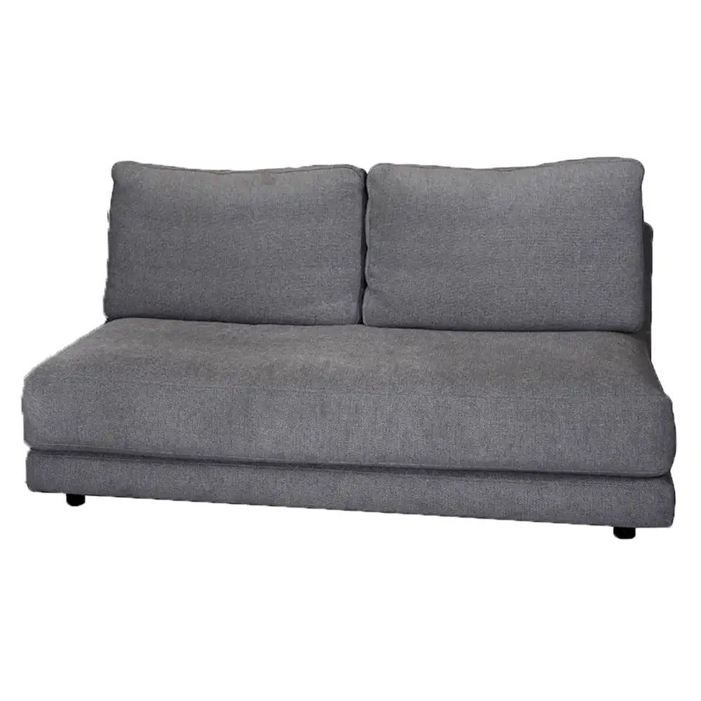 Cane-Line Scale 2-sits soffa modul Dark grey Ambience