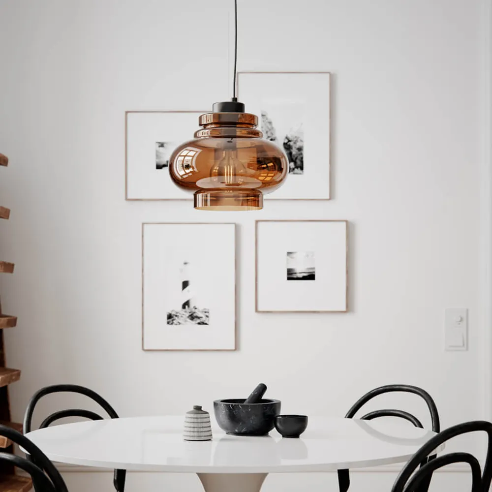 Alternativ bild 1 för By Rydéns - Dolores Taklampa Ø30 Brandy By Rydéns