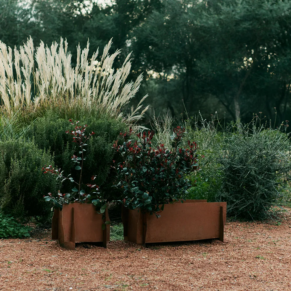 Lapel Planteringslåda 38 cm Cortenstål