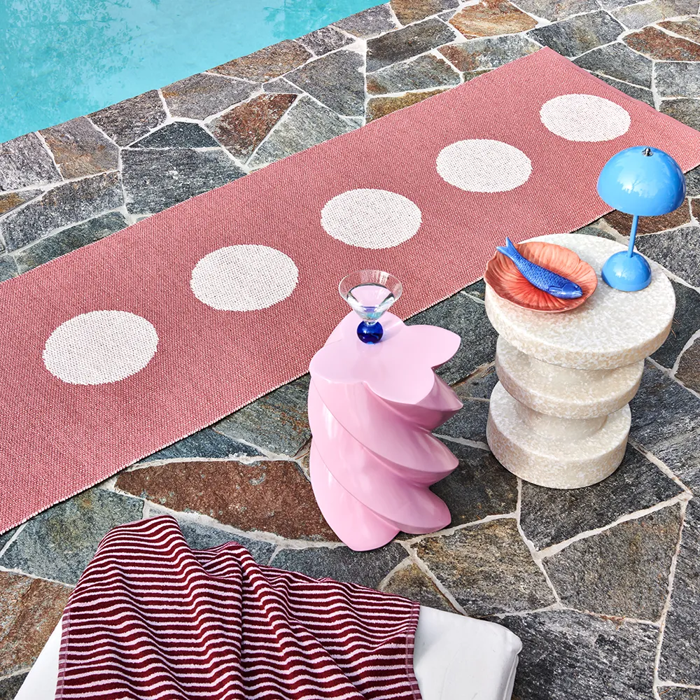 Vera Pop matta Blush/Pearl Pink 70 x 120cm