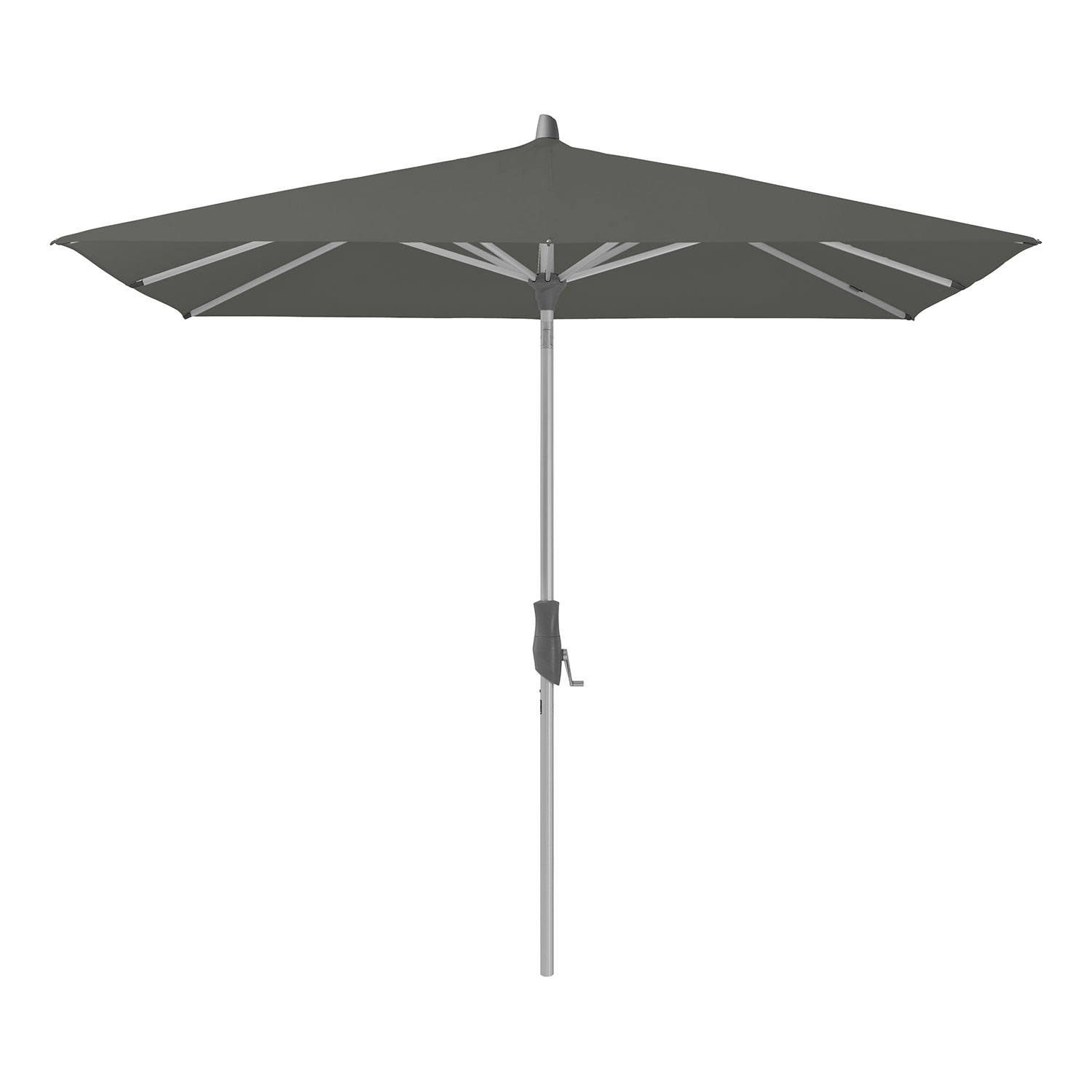 Glatz Alu-twist parasoll 240×240 cm cm kat.5 669 carbone