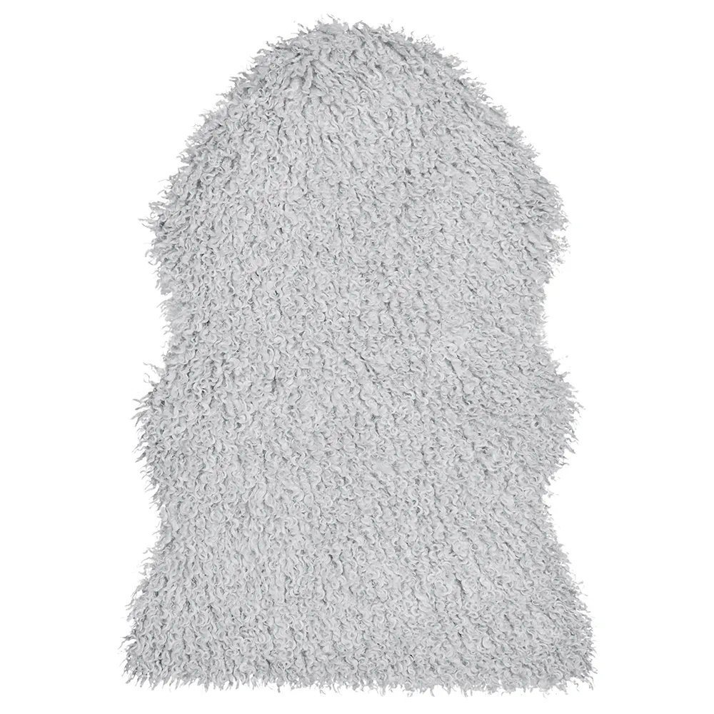 Skinnwille, Wooly fäll 60x90 cm Silver